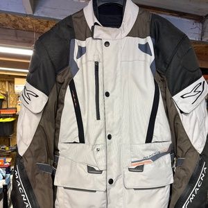 Macna Oasis adventure motorcycle jacket.